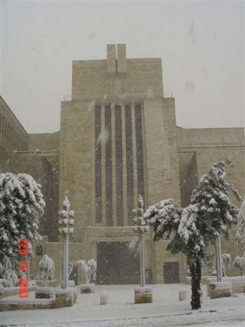 The Great Synagogue b'sheleg